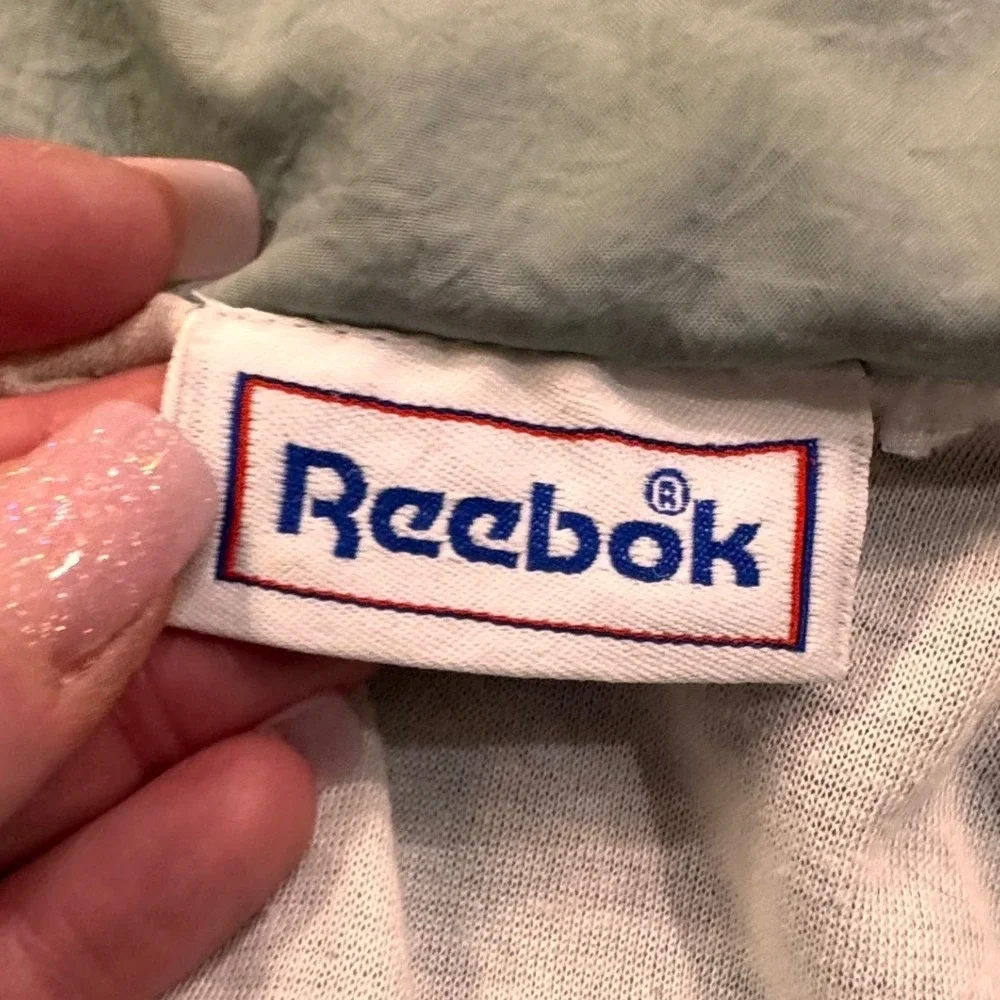 Vintage Reebok Colorblock Track‎ Jacket Windbreaker Retro Athletic Outerwear
